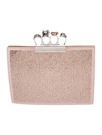 Alexander McQueen Leather Clutch