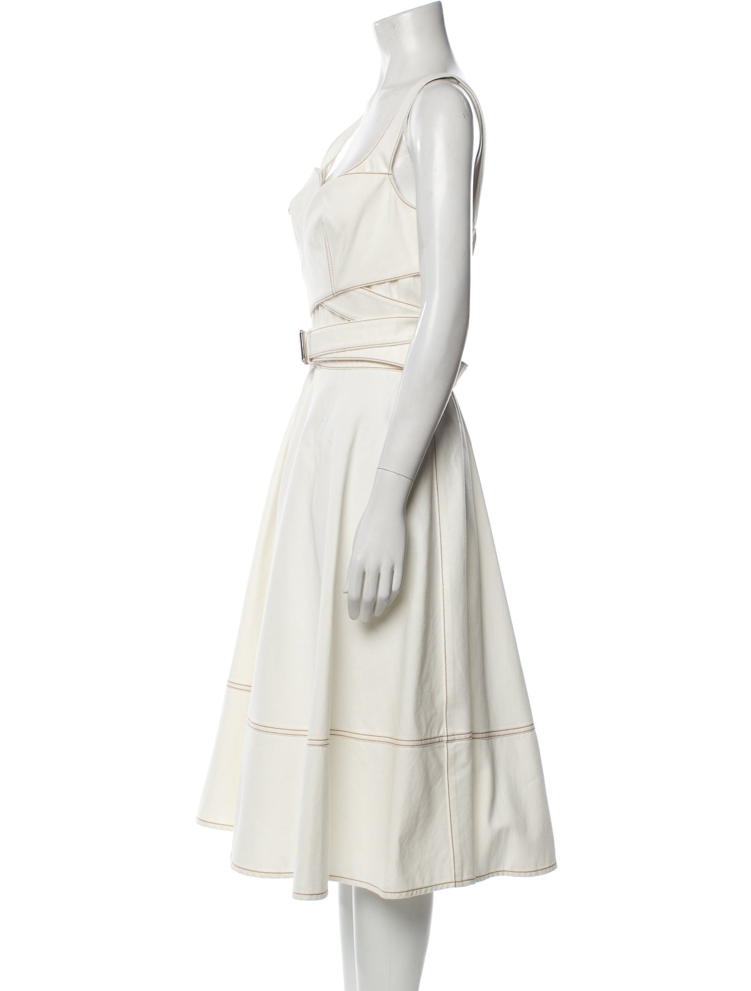 Alexander McQueen 2022 Midi Length Dress