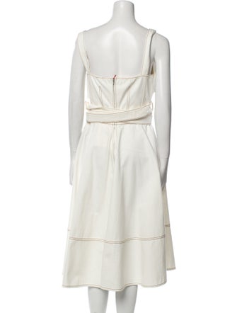 Alexander McQueen 2022 Midi Length Dress