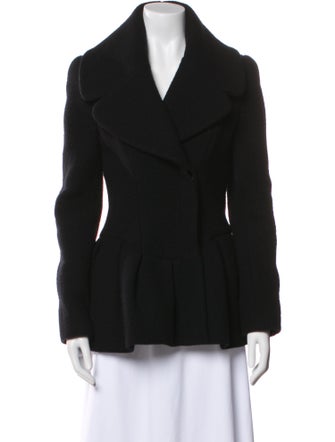 Alexander McQueen 2012 Wool Peacoat