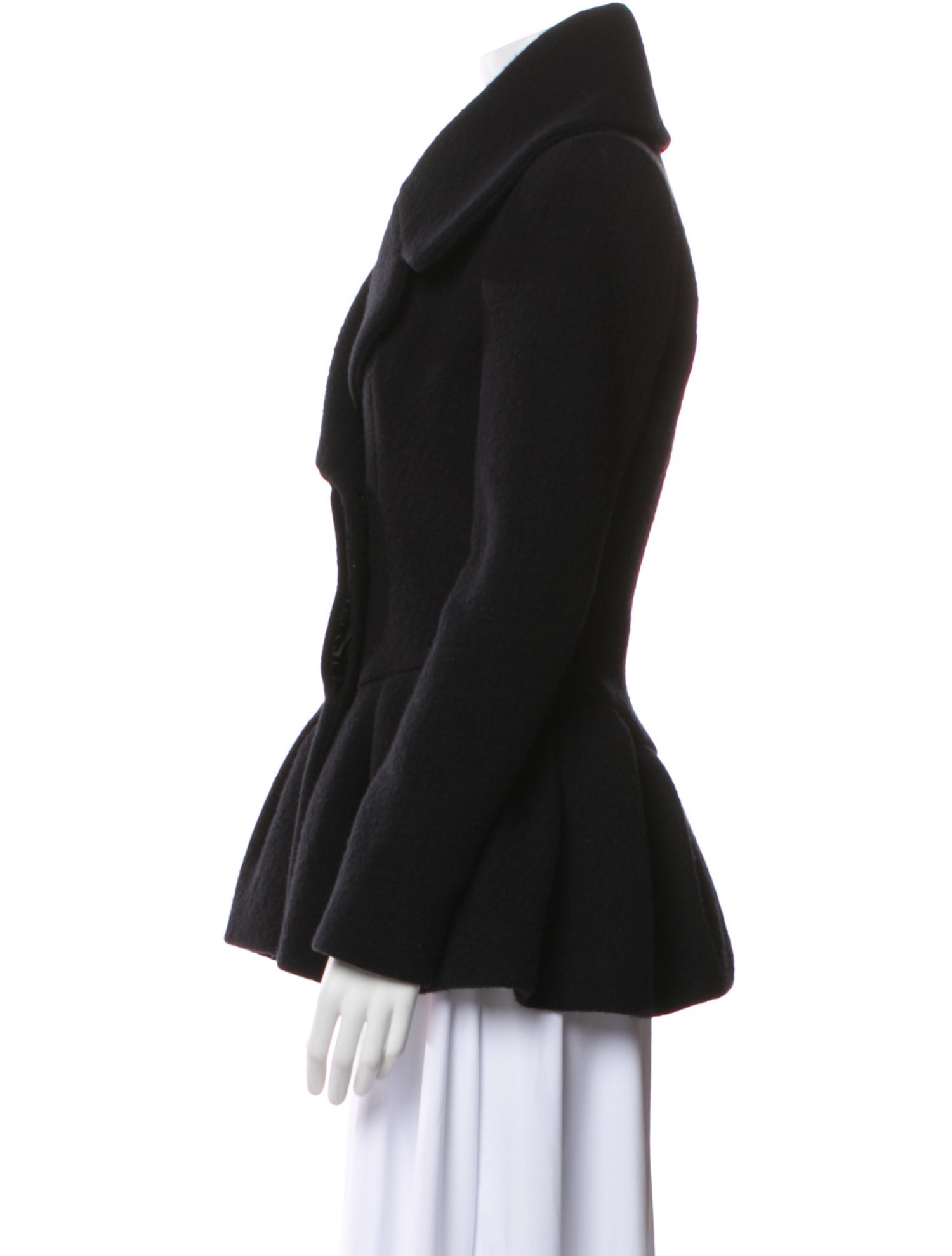 Alexander McQueen 2012 Wool Peacoat