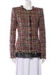 Alexander McQueen Tweed Pattern Evening Jacket