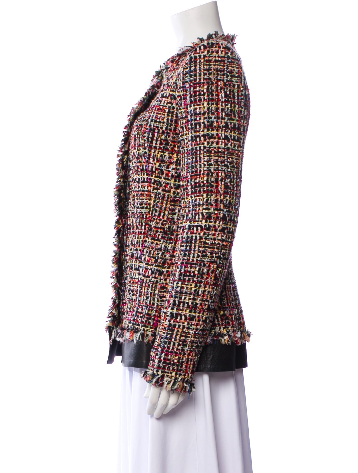 Alexander McQueen Tweed Pattern Evening Jacket