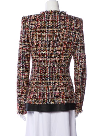 Alexander McQueen Tweed Pattern Evening Jacket