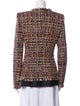 Alexander McQueen Tweed Pattern Evening Jacket