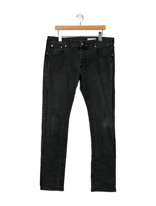 Alexander McQueen Mid-Rise Straight Leg Jeans
