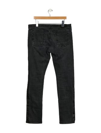 Alexander McQueen Mid-Rise Straight Leg Jeans
