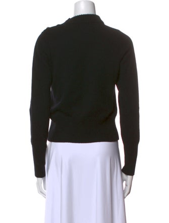 Alexander McQueen Cashmere Mock Neck Sweater