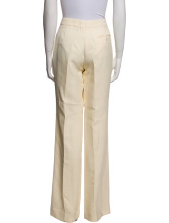 Alexander McQueen Wool Wide Leg Pants