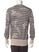 Alexander McQueen Striped Crew Neck Pullover