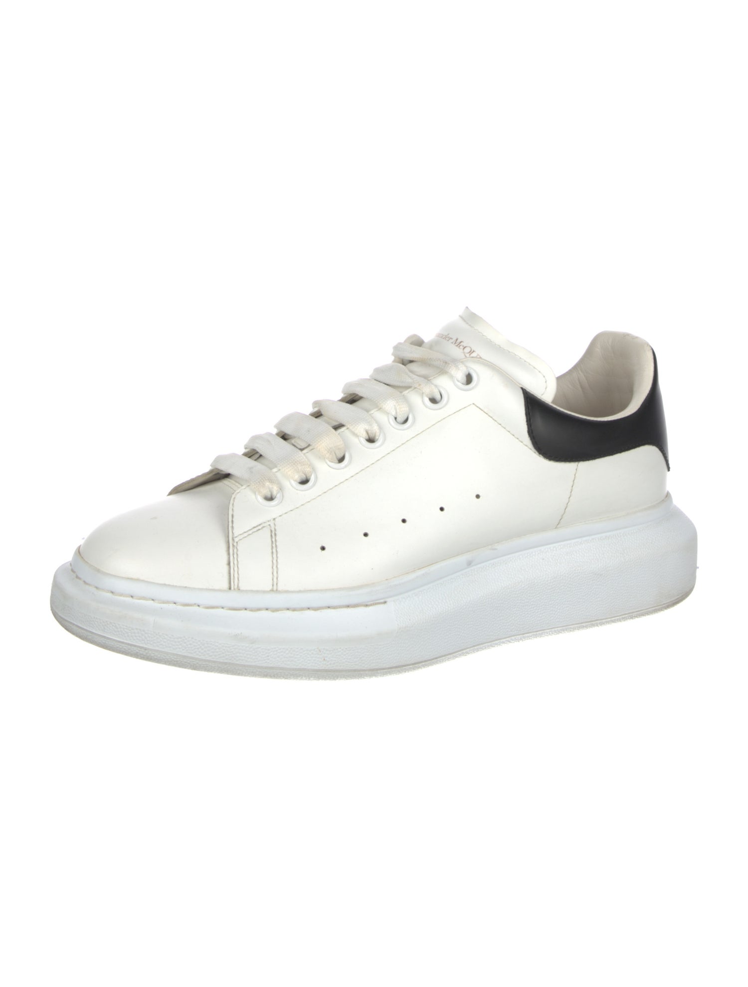 Alexander McQueen Leather Chunky Sneakers