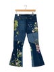 Alexander McQueen Mid-Rise Wide Leg Jeans