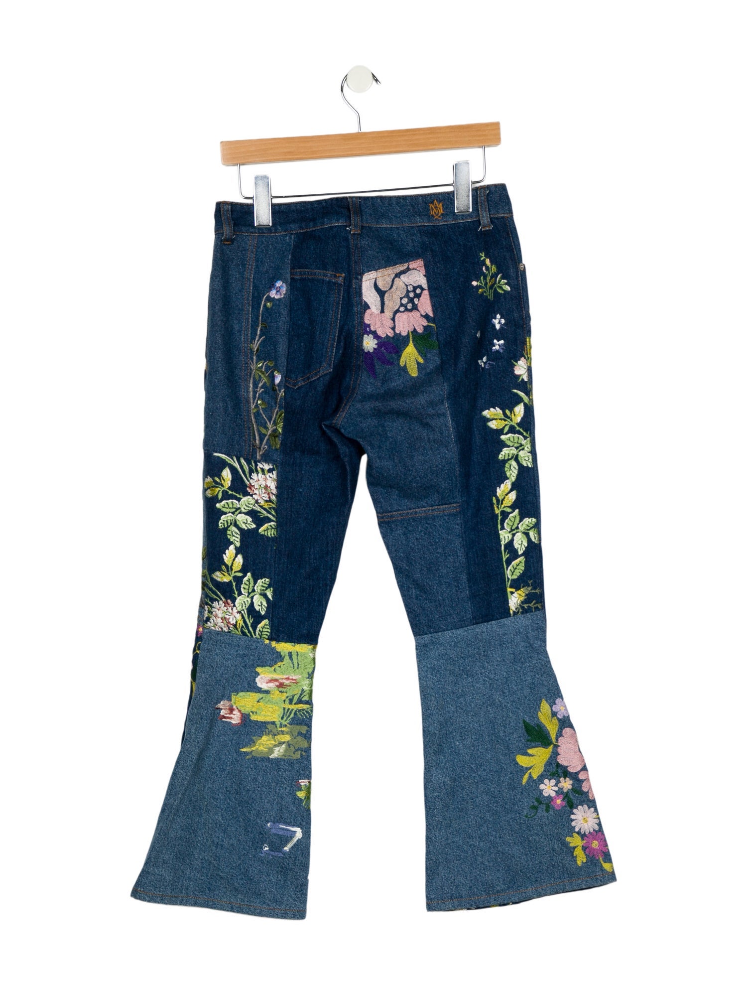 Alexander McQueen Mid-Rise Wide Leg Jeans