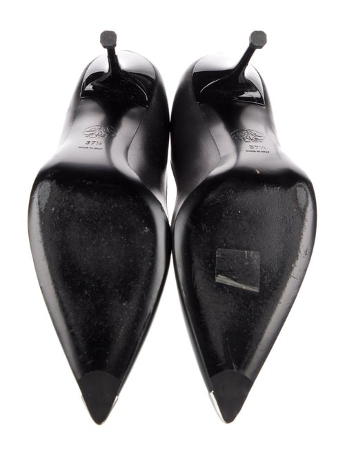 Alexander McQueen Leather Studded Accents Pumps
