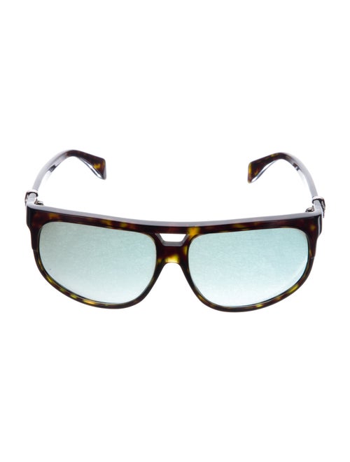 Alexander McQueen Oversize Gradient Sunglasses