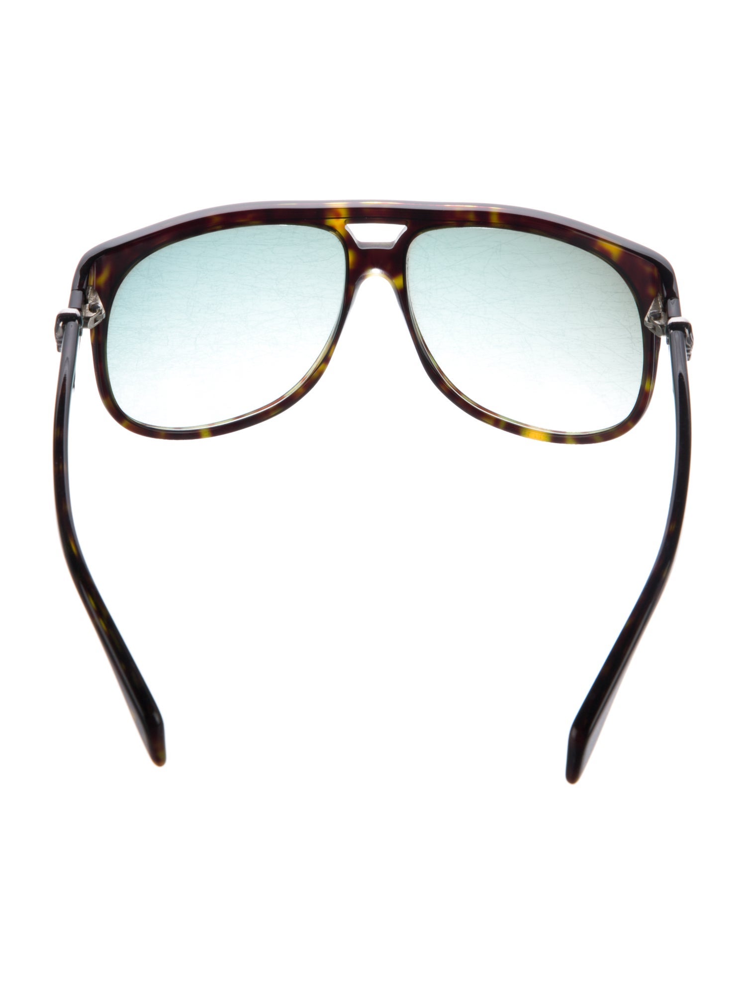 Alexander McQueen Oversize Gradient Sunglasses
