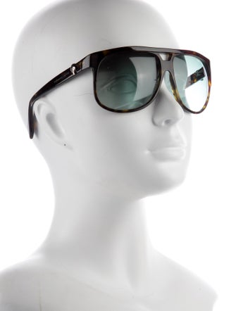Alexander McQueen Oversize Gradient Sunglasses