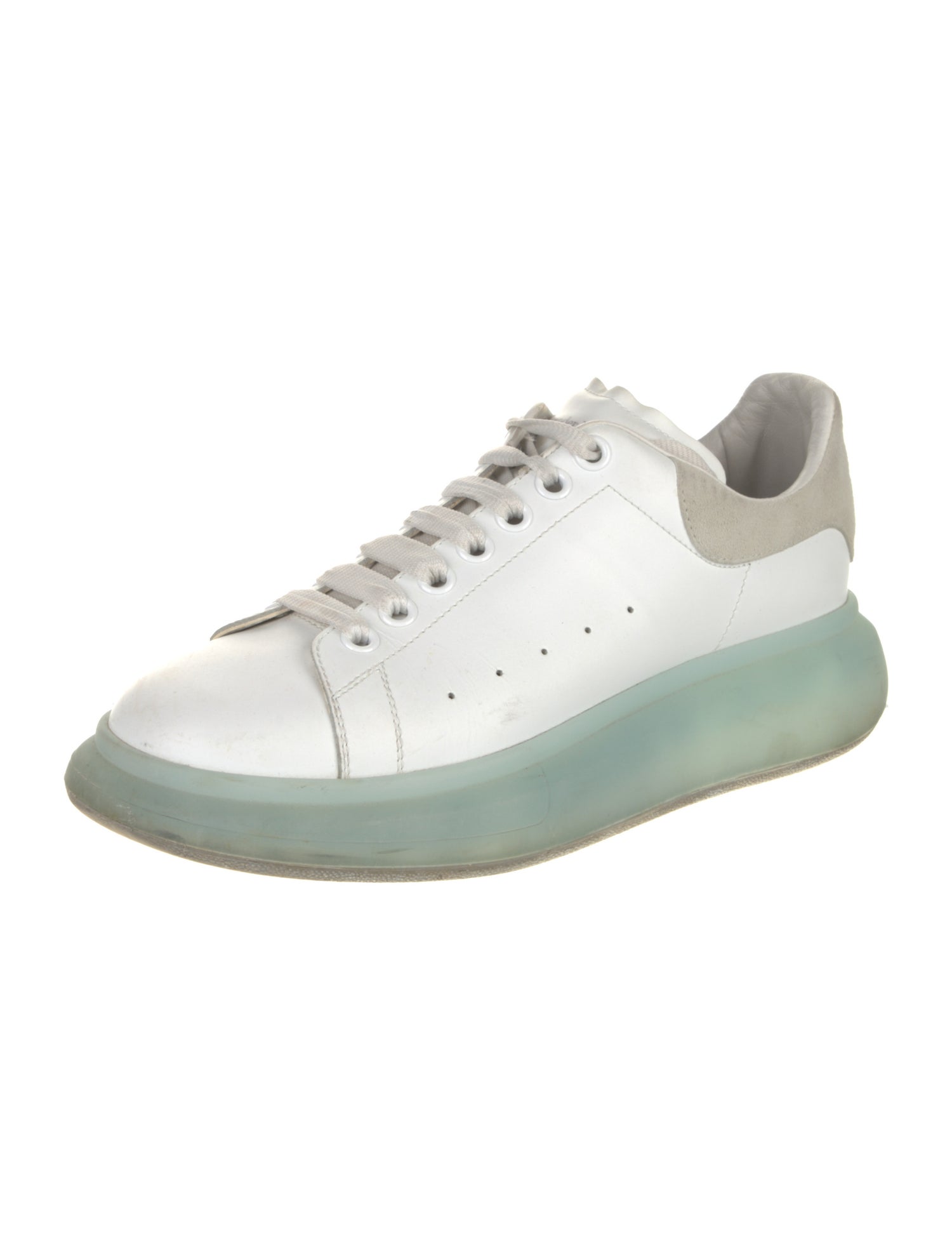 Alexander McQueen Leather Chunky Sneakers