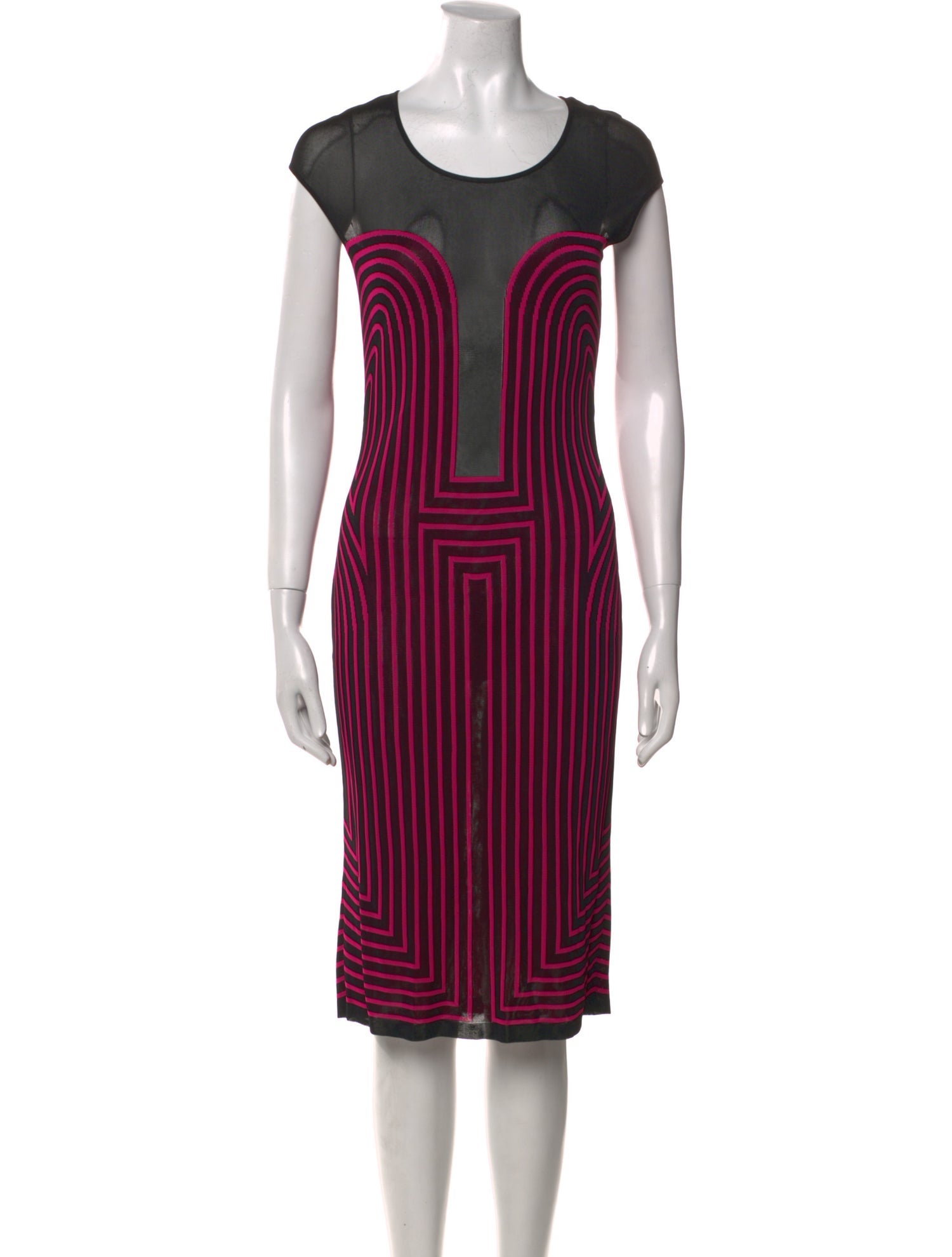 Alexander McQueen Vintage Midi Length Dress