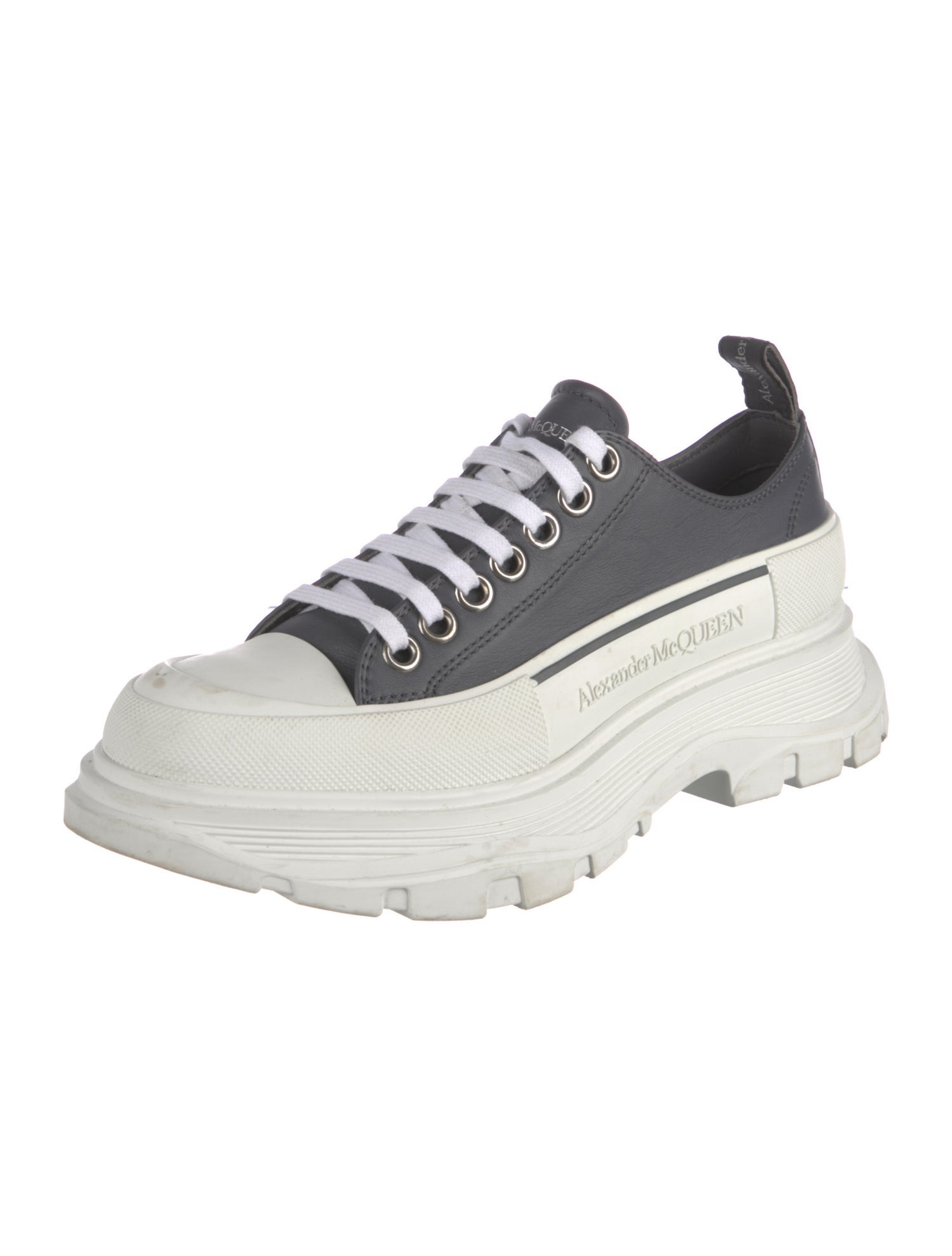 Alexander McQueen Colorblock Pattern Sneakers