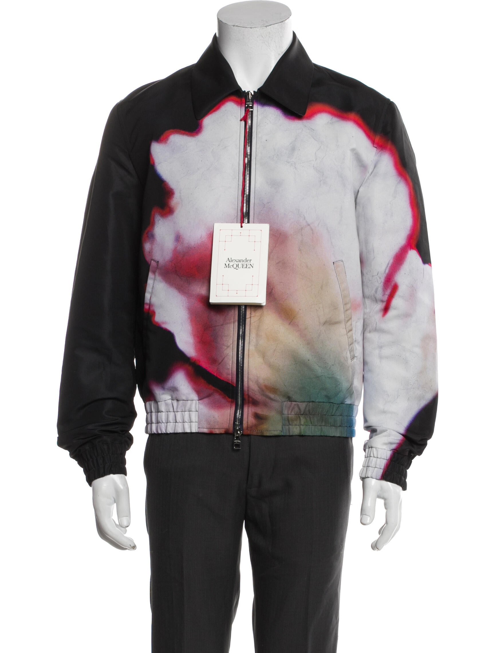 Alexander McQueen Printed Bomber Jacket