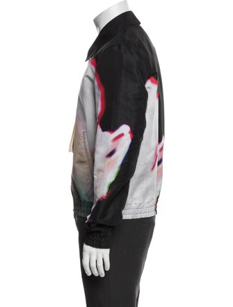 Alexander McQueen Printed Bomber Jacket