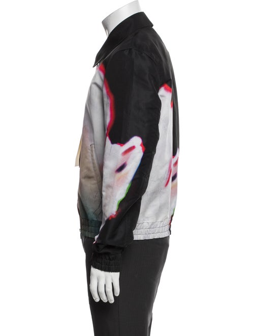 Alexander McQueen Printed Bomber Jacket
