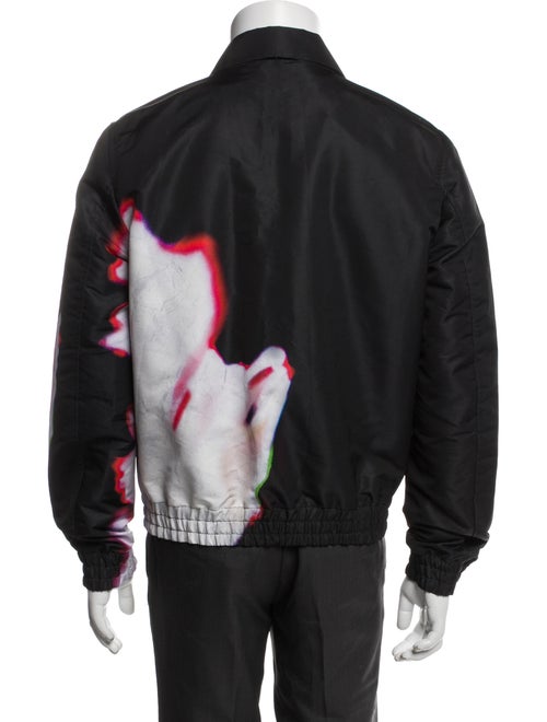 Alexander McQueen Printed Bomber Jacket