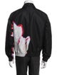 Alexander McQueen Printed Bomber Jacket