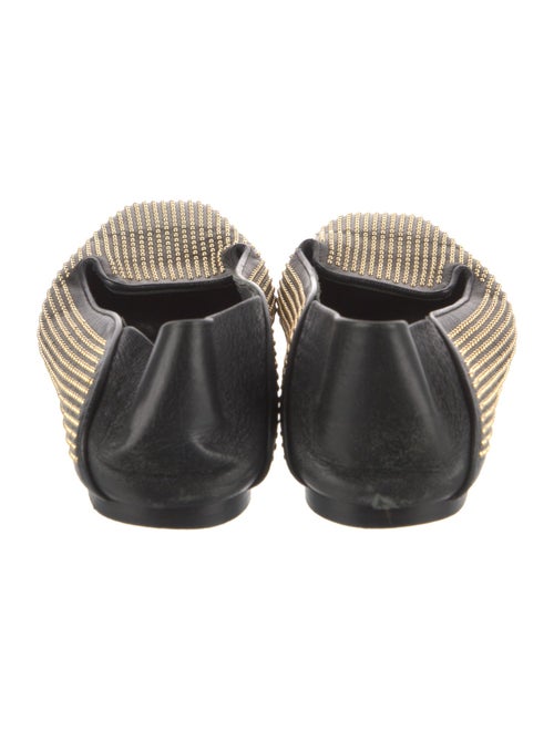 Alexander McQueen Leather Patterned Flats