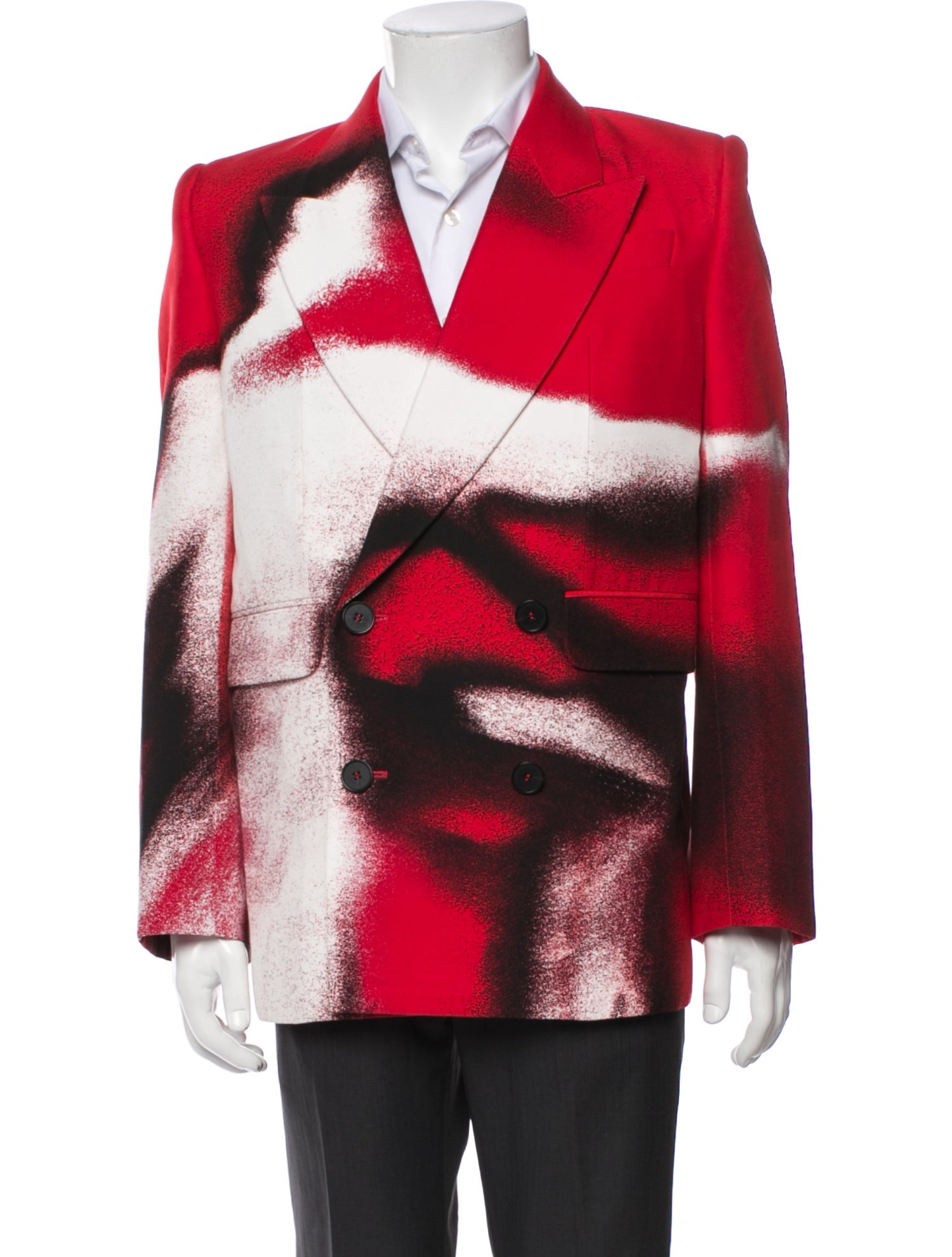 Alexander McQueen Printed Moto Jacket w/ Tags
