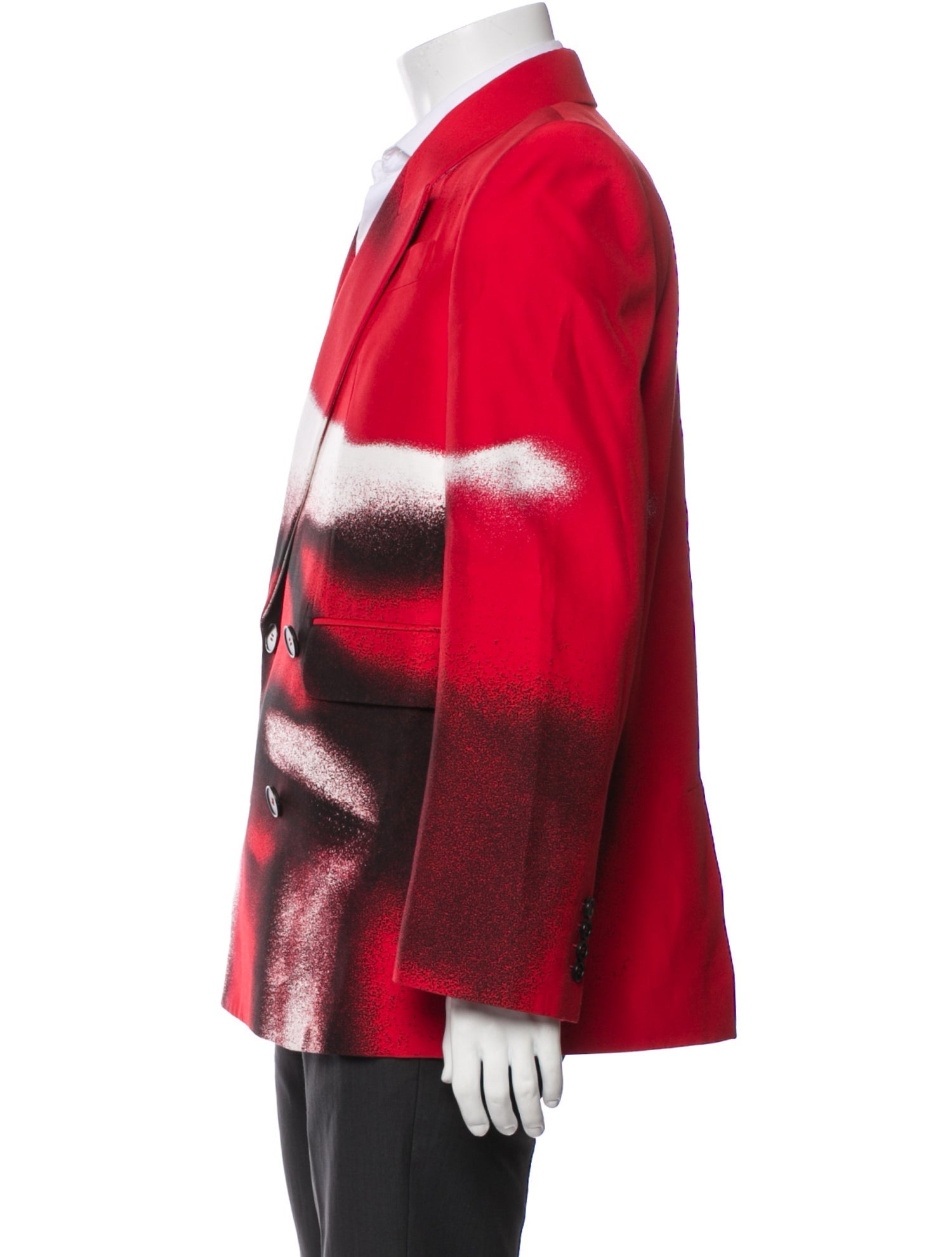 Alexander McQueen Printed Moto Jacket w/ Tags