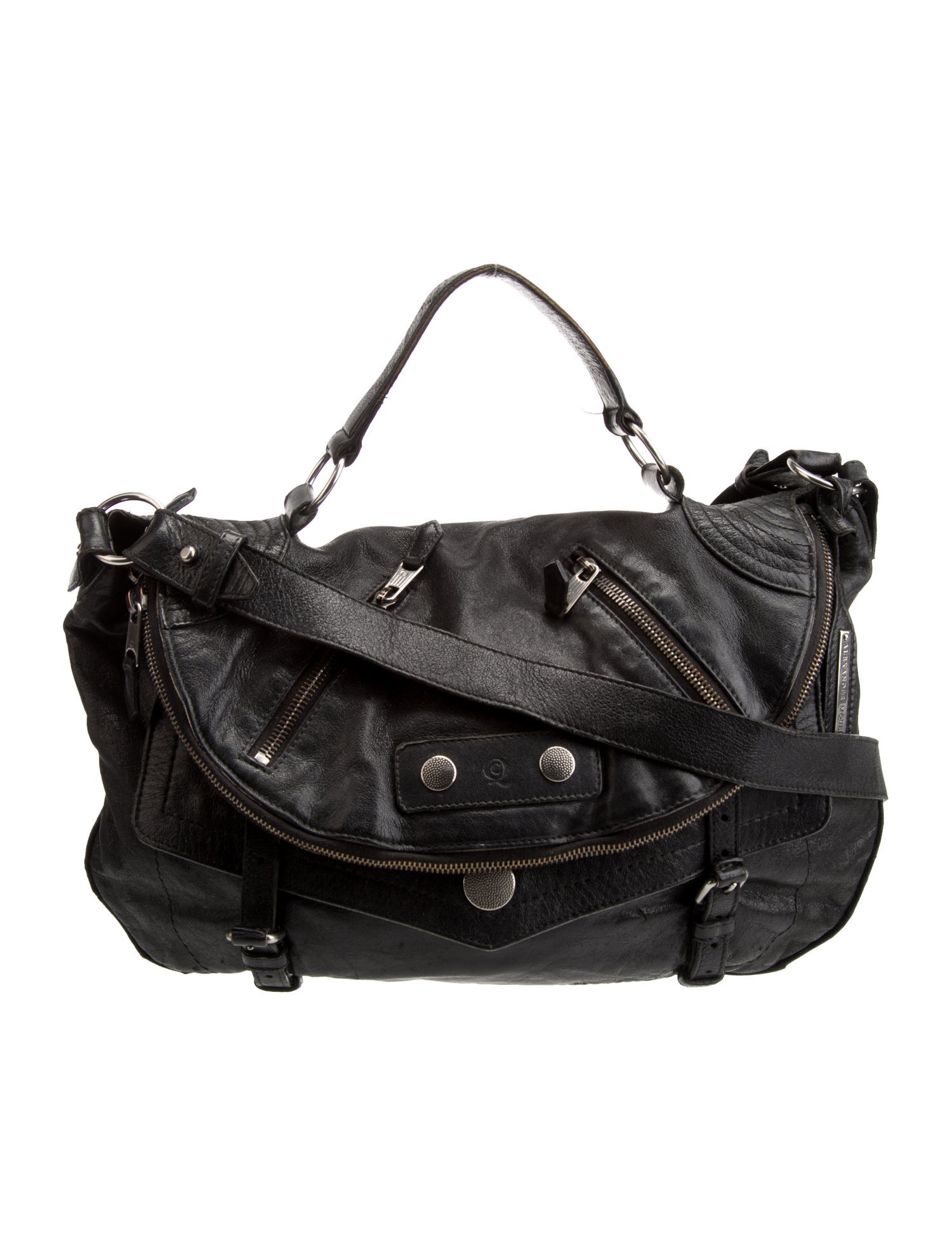 Alexander McQueen Leather Top Handle Bag