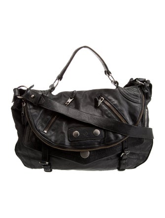 Alexander McQueen Leather Top Handle Bag