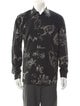 Alexander McQueen Printed Long Sleeve Shirt