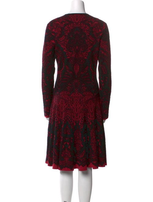 Alexander McQueen Wool Knee-Length Dress