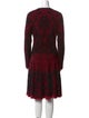 Alexander McQueen Wool Knee-Length Dress