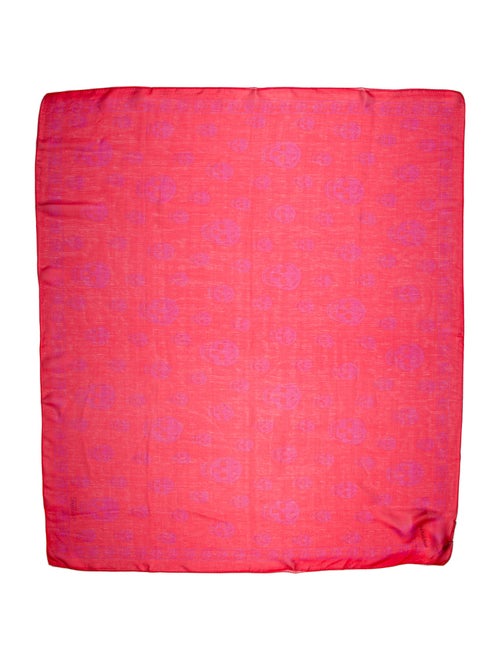 Alexander McQueen Silk Printed Scarf