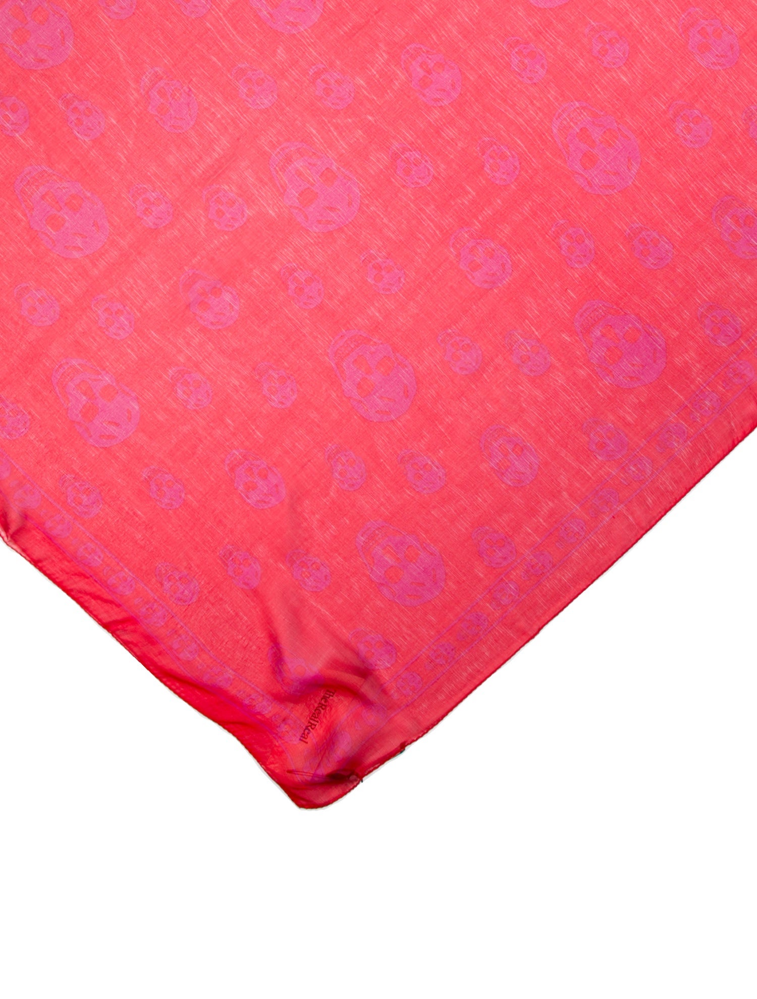 Alexander McQueen Silk Printed Scarf