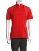 Alexander McQueen Collar Short Sleeve Polo Shirt