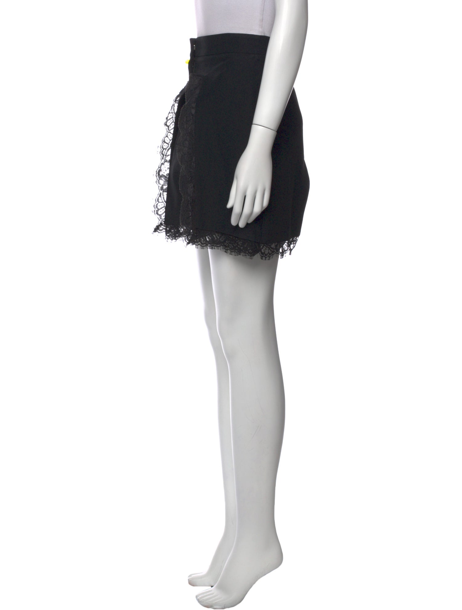 Alexander McQueen Wool Mini Shorts