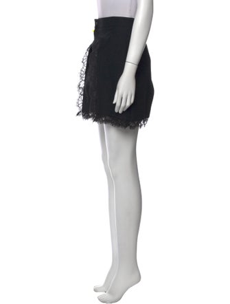 Alexander McQueen Wool Mini Shorts