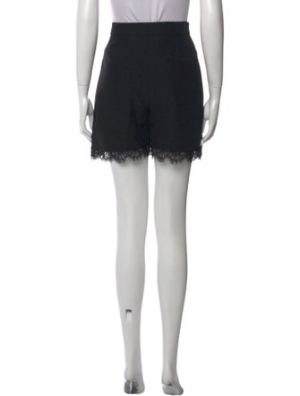 Alexander McQueen Wool Mini Shorts