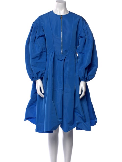 Alexander McQueen Crew Neck Knee-Length Dress