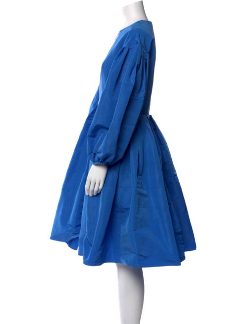 Alexander McQueen Crew Neck Knee-Length Dress