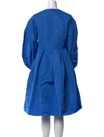 Alexander McQueen Crew Neck Knee-Length Dress