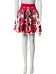 Alexander McQueen Printed Mini Skirt