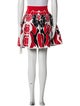 Alexander McQueen Printed Mini Skirt