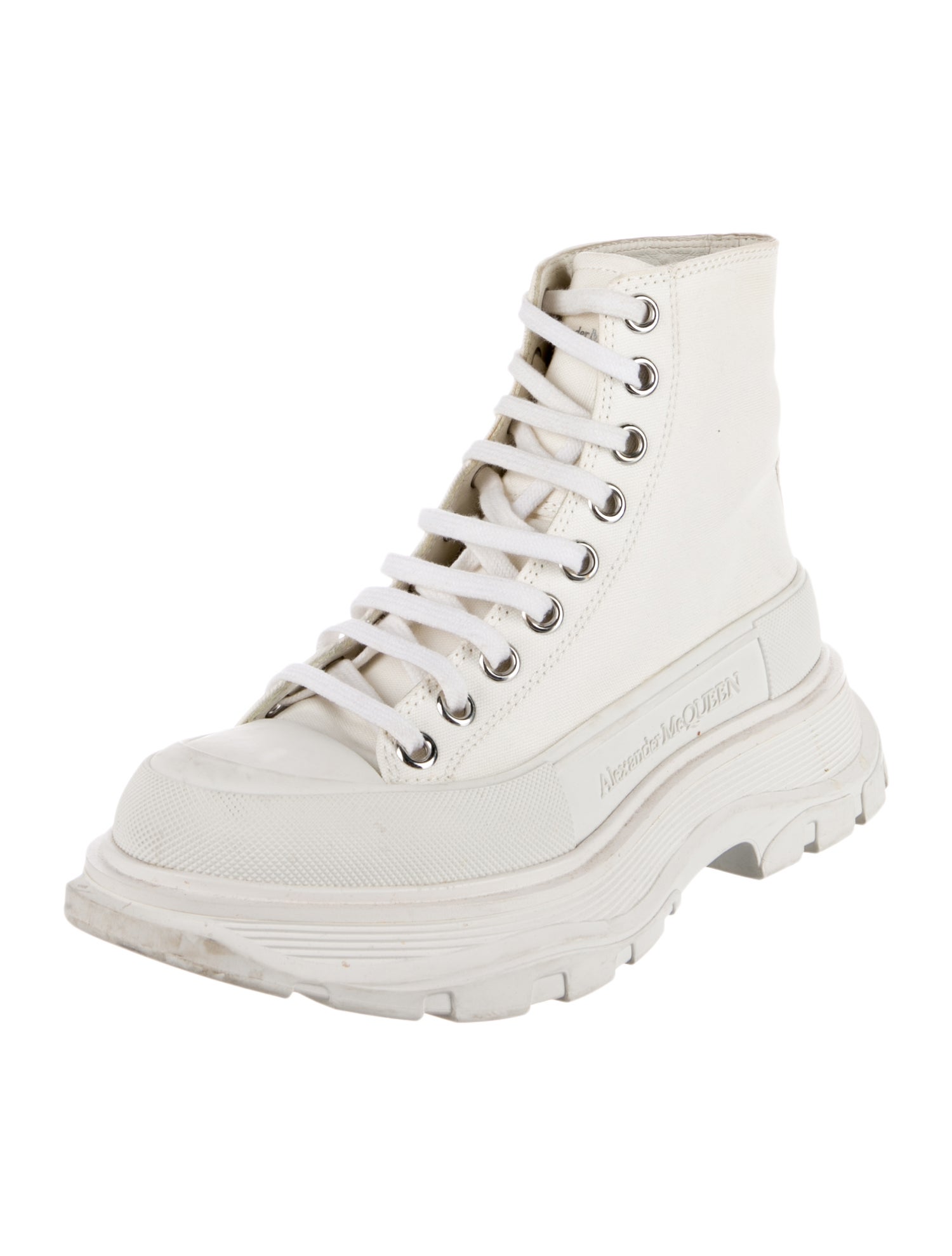 Alexander McQueen Canvas Chunky Sneakers