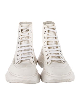 Alexander McQueen Canvas Chunky Sneakers